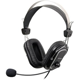 تصویر هدست سیم دار ای فورتک مدل HS-50 ا A4tech Wired Headset HS-50 A4tech Wired Headset HS-50