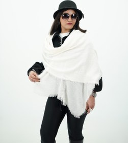 تصویر شال هانی - قهوه ای 