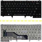 تصویر کیبرد لپ تاپ دل Latitude E5220 مشکی-بدون موس 