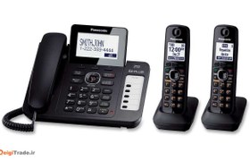 تصویر تلفن بي سيم مدل KX-TG6672 پاناسونیک ا Panasonic KX-TG6672 cordless phone Panasonic KX-TG6672 cordless phone