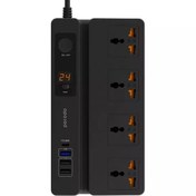 تصویر چند راهی برق Porodo مدل MULTI - FUNCTION SOCKET 