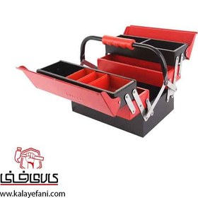 تصویر جعبه ابزار فلزی 30 سانت 3 طبقه آروا مدل 4703 ا ARVA 4703 tool box ARVA 4703 tool box