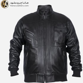 تصویر کاپشن چرم مردانه CO-01 