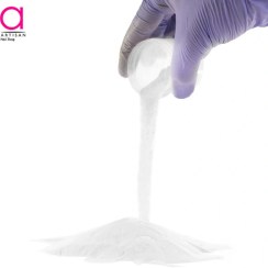 تصویر پودر کاشت ناخن سفید گچی 50 گرمی کیستون Keystone 