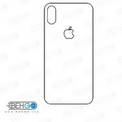 تصویر برچسب پشت گوشی آیفون XS Back Screen Protector For iPhone XS