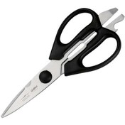 تصویر قیچی آشپزخانه مشکی جی فی نی GIFFINI کد 04 