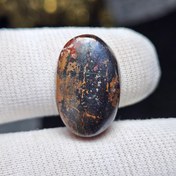 تصویر نگین سنگ طبیعی سنگ مس معدنی کد 33299 