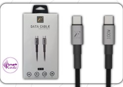 تصویر کابل شارژ Type-Cبه Type-C کی اف سنیور مدل S-12 KF-Senior Cable Type-C to Type-C S-12