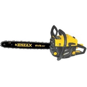 تصویر اره زنجیری بنزینی 50 سانت 52 سی‌سی کنزاکس مدل KCS-150E Gasoline chainsaw 50 cm 52 cc Kenzax model KCS-150E