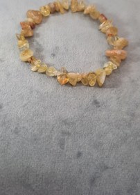تصویر دستبند سنگ طبیعی(چیپسی) 