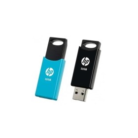 تصویر فلش مموری 32 گیگابایت اچ پی مدل HP V212TWIN USB 2.0 بسته 2 عددی 