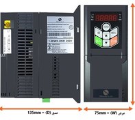 تصویر اینورتر ssinverter - مدلSSI800 - تکفاز - توان۰.۳۷ کیلوات SSInverter_SSI800