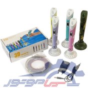 تصویر قلم طراحی سه بعدی مدل PEN-2 با ۳ عدد فیلامنت 