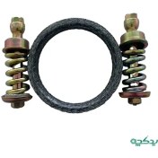 تصویر کیت نگهدارنده گلویی اگزوز ایساکو شرکتی مناسب، پژو ۲۰۶، ۲۰۷، رانا, دنا، ۴۰۵ SLX, پارس TU5 