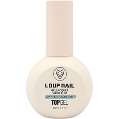 تصویر تاپ کت ضد خش لوپ نیل Loup Nail 