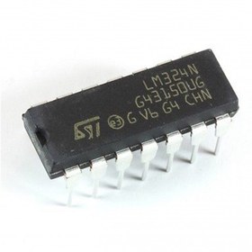 تصویر ای سی IC LM324N DIP ای سی دیپ 