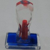 تصویر مهرلیزری دسته کریستالی دایره ای 30 