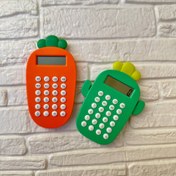 تصویر ماشین حساب فانتزی مدل هویج 