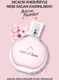 تصویر Avon آرزوی عشق عطر زنان EDT 50 میلی لیتر. Avon Wish Of Love Kadın Parfüm Edt 50 Ml.