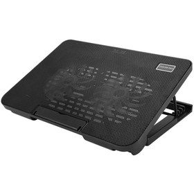 تصویر پایه خنک کننده لپ تاپ 17 اینچ 2 فن مدل COOLPAD N99 ا N99 17 Inch Laptop Cooling Stand With 2 Fans N99 17 Inch Laptop Cooling Stand With 2 Fans