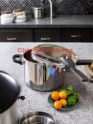 تصویر زودپز پارس استیل ظرفیت ۶ لیتر 