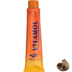 تصویر رنگ مو گیاهی ویتامول سری Ash مدل Very Light Blonde شماره 9.1 