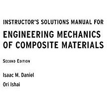 تصویر کتاب Instructor's Solutions Manual for Engineering Mechanics of Composite Materials, Second Edition دانلود pdf کتاب Instructor's Solutions Manual for Engineering Mechanics of Composite Materials, Second Edition