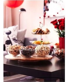 تصویر سینی گردان چوبی ایکیا 