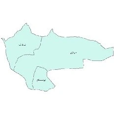 خرید و قیمت دانلود نقشه بخش های شهرستان خاش | ترب