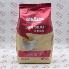 تصویر دانه قهوه لاوازا Caffe Crema Classico Lavazza Caffe Crema Classico Coffee Beans