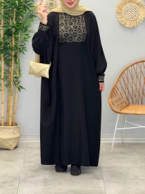 تصویر 2098-عبایی سوزن دوزی 