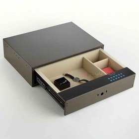 تصویر گاو صندوق ریلی دیجیتالی به همراه اثر انگشت ملونی Melloni مدل WS 4138 