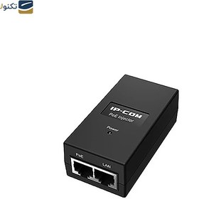 تصویر آداپتور پی او ای شبکه آی ‌پی ‌کام مدل PSE15F IP-COM PSE15F 10/100Mbps PoE Injector