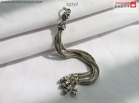 تصویر کرکوش نقره شیک زیبا کد 62797 