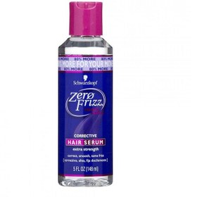 تصویر سرم ترمیم کننده ضد وز زیرو فریز شوارتسکف SCHWARZKOPF ZERO FRIZZ HAIR SERUM