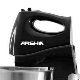 تصویر همزن کاسه دار عرشیا مدل HM135-2057 ARSHIA HM135-2057 Hand Mixer with Bowl