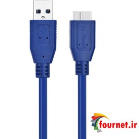 تصویر کابل هارد USB3.0 دیتا لایف 30 سانتی متر 