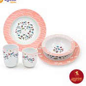 تصویر سرویس کودک چینی زرین ایران طرح لیتل پونی ۵ پارچه 