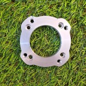 تصویر فلنچ تبدیل دریچه گاز نیسان به پراید آلومینیومی 