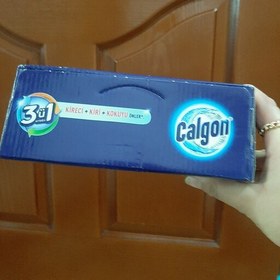 تصویر قرص جرمگیر ماشین لباسشویی کالگون بسته 40 عددی calgon 3in1 