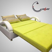 تصویر مبل تخت‌خواب شو اسپاس مدل آشیر سایز ۱۴۰ دو نفره 