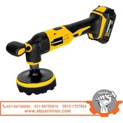 تصویر پولیش شارژی اوربیتال کنزاکس مدل 8350 ظرفیت ۱۲۵ میلیمتر با ۲۰ ولت 