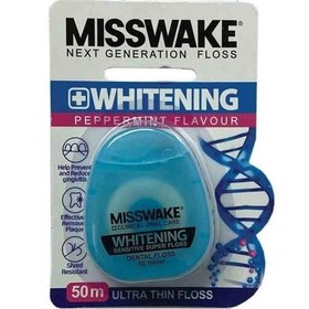 تصویر نخ دندان Misswake میسویک مدل whitening بسته 2 عددی 14330268 