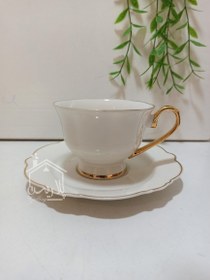 تصویر فنجان نعلبکی چای خوری برند pink&more 40044 
