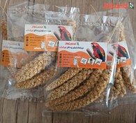 تصویر ارزن خوشه ای ویژه طوطی سانان وزن ۱۲۰ گرم 