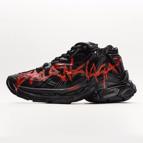 تصویر کتونی بالنسیاگا رانر گرافیتی نیو فیس کد 2268 Balenciaga Runner graffiti - 2268