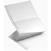 تصویر کاغذ کاربن لس 80 ستونی سه نسخه فرم پیوسته دیبا Carbonless paper 80 columns Three versions of three parts Diba