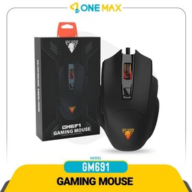 تصویر موس گیم سیمی جدل(JEDEL) مدل 691 JEDEL 691 GAMING