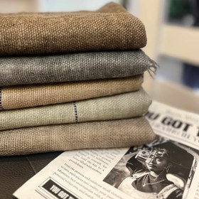 تصویر شال پاییزه - خاکی 