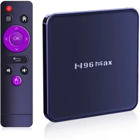 تصویر اندرویدباکس H96 MAX V12 رم 4G – پردازنده 64G 